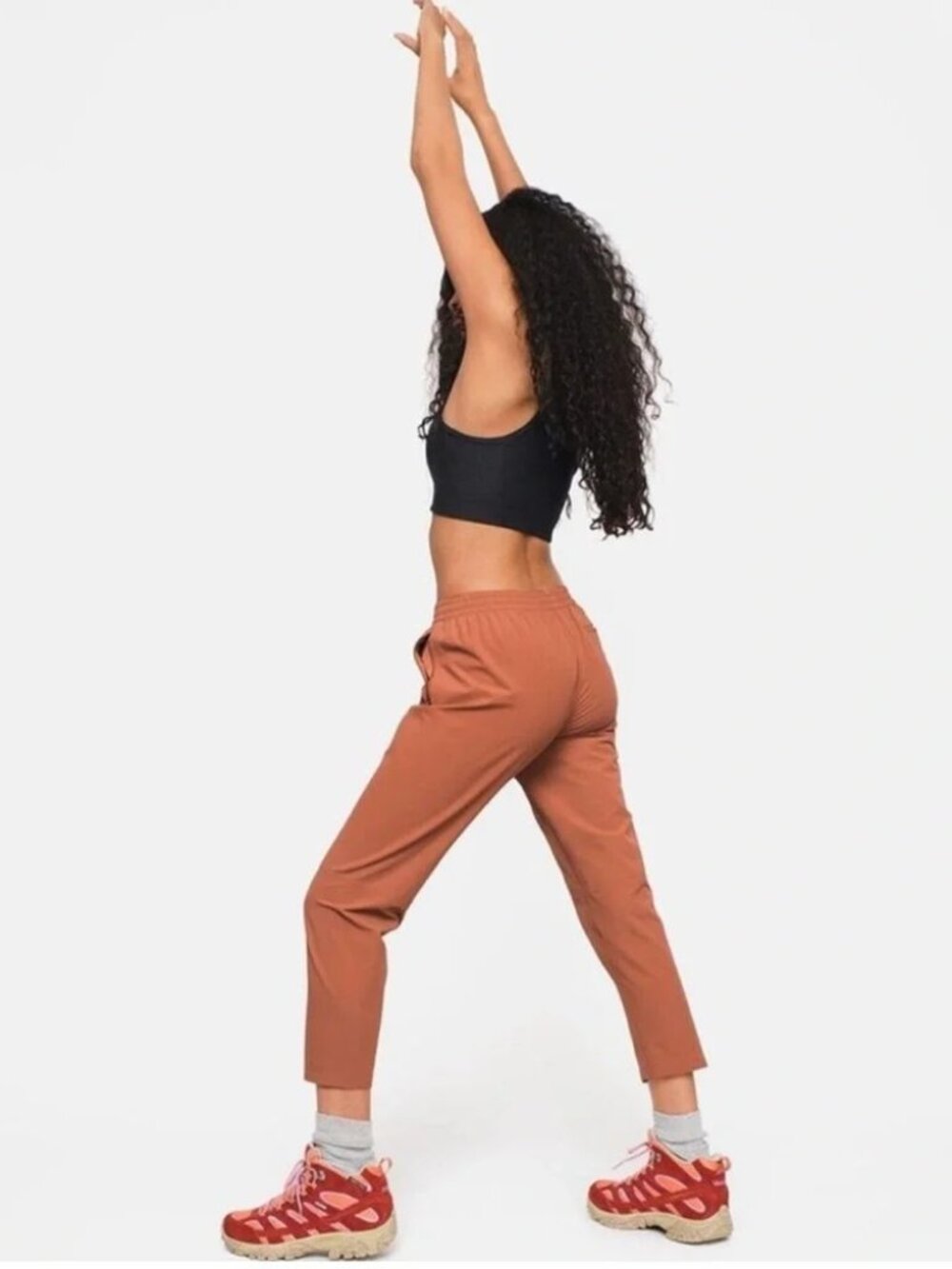 Outdoor Voices Women's Orange/Brown Rectrek Pants Size XS